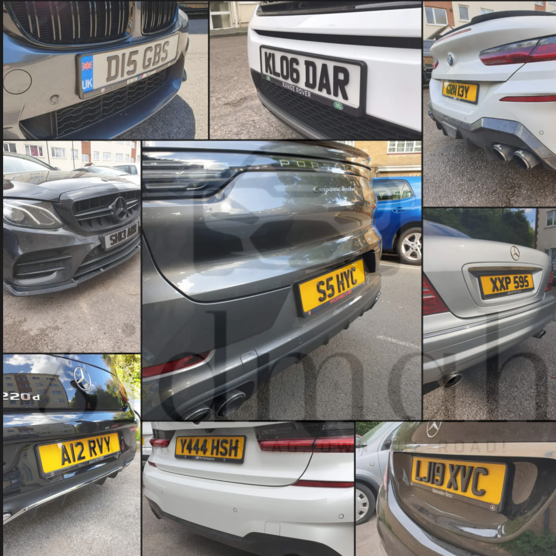 Customized 2D,3D/4D gel, 4D 3mm/5mm raised number plates| MOT & DVLA compliant | UK,GB,EV Flags 